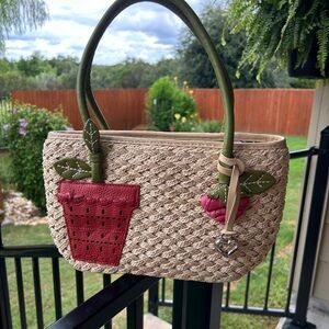 BRIGHTON STRAW HANDBAG